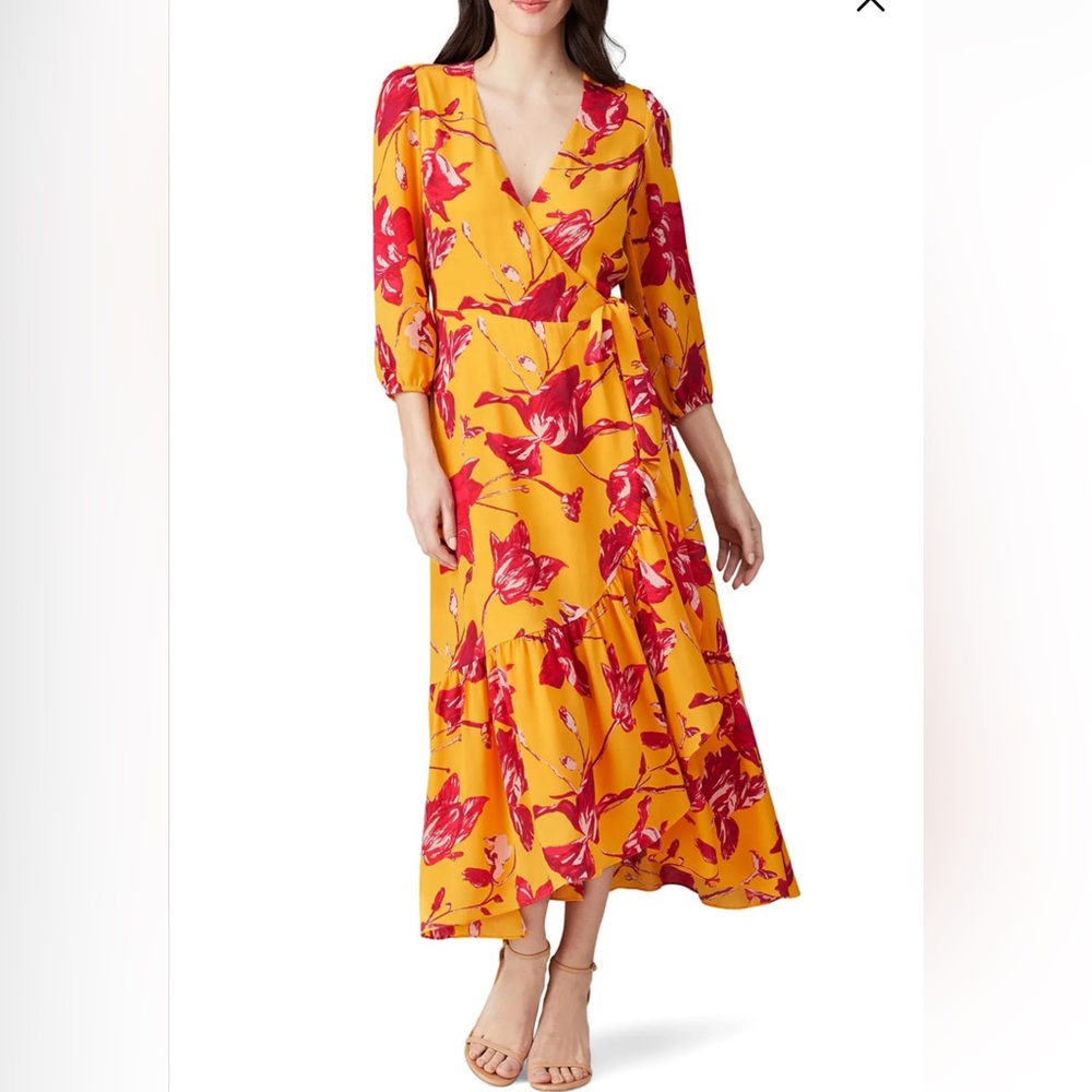 Color Me Courtney Eleanor Wrap dress size medium